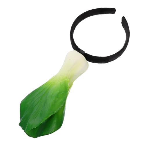 WOONEKY Lustiges Gemüse Haarband Stirnband für Erwachsene Komfortables Haarschmuck Accessoire für Partys Cosplay Halloween Vielseitiges Stirnband mit Realistischem Gemüse design von WOONEKY