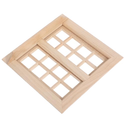 WOONEKY Maßstab Blanko für DIY Projekte Zubehör für Miniaturgärten und Mini Häuser von WOONEKY