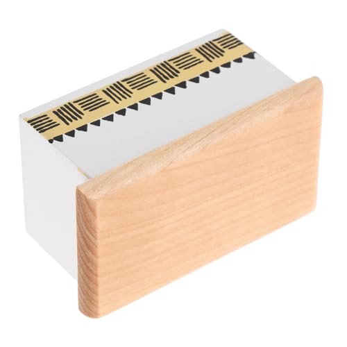 WOONEKY Maßstab Holz Aufbewahrungsbox Kreative Deko für Sammler und DIY Projekte für Freunde WOONEKY Maßstab Holz Aufbewahrungsbox Kreative Deko für Sammler und DIY Projekte für Freunde von WOONEKY