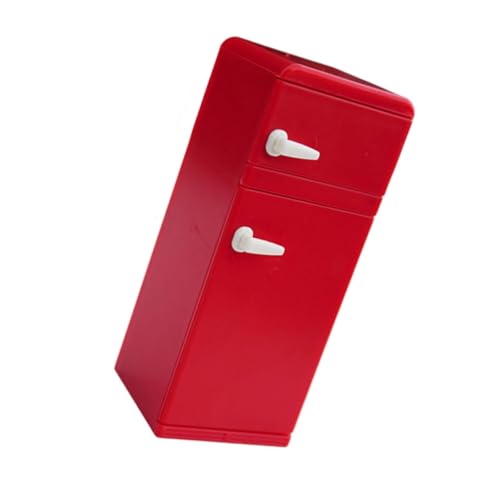 WOONEKY Maßstab Kunststoff Mini Kühlschrank Modell Puppenhaus Zubehör für Jungen und Mädchen zur Spielerischen Frühbildung WOONEKY Maßstab Kunststoff Mini Kühlschrank Modell Puppenhaus Zubehör für Jungen und Mädchen zur Spielerischen Frühbildung von WOONEKY