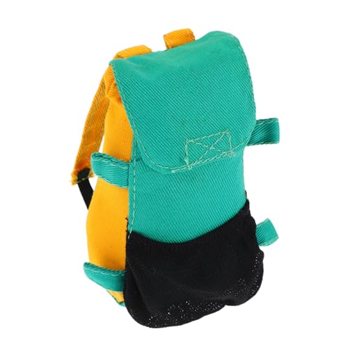 WOONEKY Rucksack-Spielzeug Für Puppenhaus Kleine Tasche Im Maßstab Miniatur-Puppen-zubehör Sporttasche Für Actionfiguren Authentisches Accessoire Zum Spielen von WOONEKY