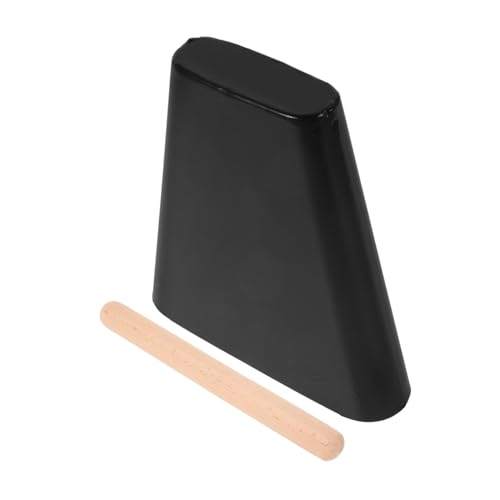 WOONEKY Metall Kuhglocke Percussion Instrument Leicht und Robust Tragbare Sport Kuhglocke mit Schlägel für Musik Rhythmusentwicklung und bei Veranstaltungen von WOONEKY