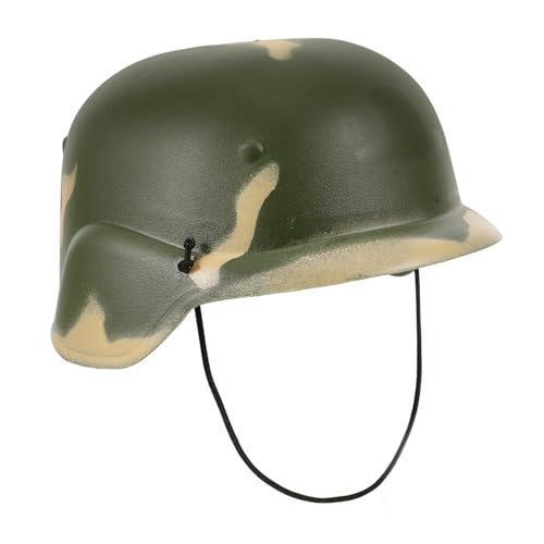 WOONEKY Militärhelm Camouflage Spielzeughelm für Cs Aktivitäten Sicherer Plastikhelm für Jungen und Rollenspiele und Kindergartenaufführungen Jahre WOONEKY Militärhelm Camouflage Spielzeughelm für Cs Aktivitäten Sicherer Plastikhelm für Jungen und Rollenspiele und Kindergartenaufführungen Jahre von WOONEKY