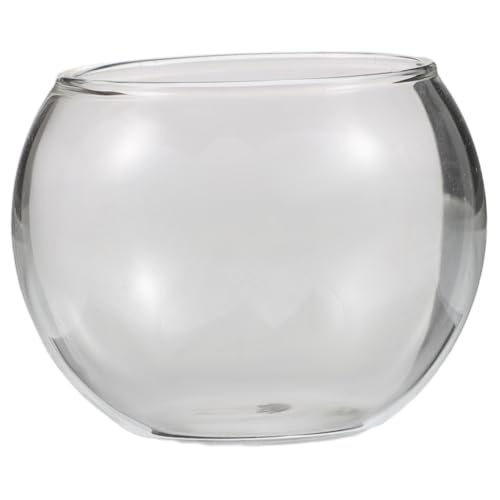 WOONEKY Mini-Aquarium-glasschale 5 cm Durchmesser Betta-fischbecken Landschaftsflasche Für Puppenhaus- Einzigartiges Ornament von WOONEKY