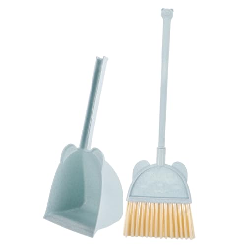WOONEKY Mini Besen und Kehrschaufel Set für Farbige Reinigungsutensilien für Gruppenaktivitäten für Spiel und Entwicklung von Sozialen Fähigkeiten Kompaktes Design für Einfache von WOONEKY