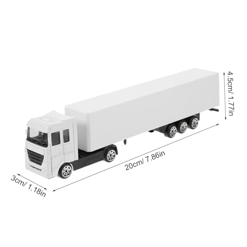 WOONEKY Mini Container Truck Realistisch Detailliertes LKW Modell Reibungsbetriebener Mini Container LKW Robustes Metallspielzeug für Jungen Geschenk für Ab Jahren WOONEKY Mini Container Truck Realistisch Detailliertes LKW Modell Reibungsbetriebener Mini Container LKW Robustes Metallspielzeug für Jungen Geschenk für Ab Jahren von WOONEKY