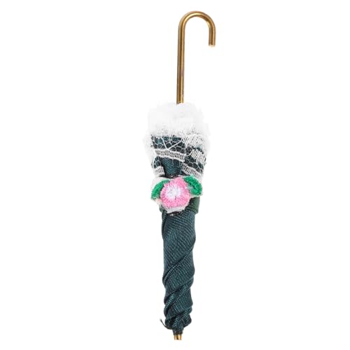 WOONEKY Mini Ornament, Rollenspiel Zubehör, Mikro Szene, Regenschirm, Mini Regenschirm, Modell, Spielzeughaus, Schuhe, Puppenhaus Regenschirm, Miniatur Figur, Spielzeug, Miniatur von WOONEKY