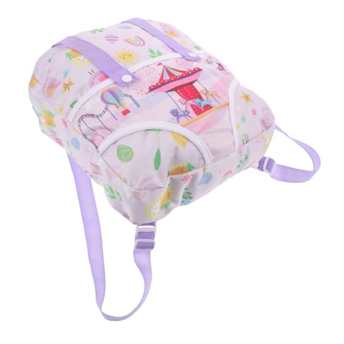 WOONEKY Mini Rucksack für Puppen Leichter Puppenträger mit Robustem Ergonomisch und Komfortabel für Schule und Spiel Süßes Design für Jungen und Mädchen WOONEKY Mini Rucksack für Puppen Leichter Puppenträger mit Robustem Ergonomisch und Komfortabel für Schule und Spiel Süßes Design für Jungen und Mädchen von WOONEKY