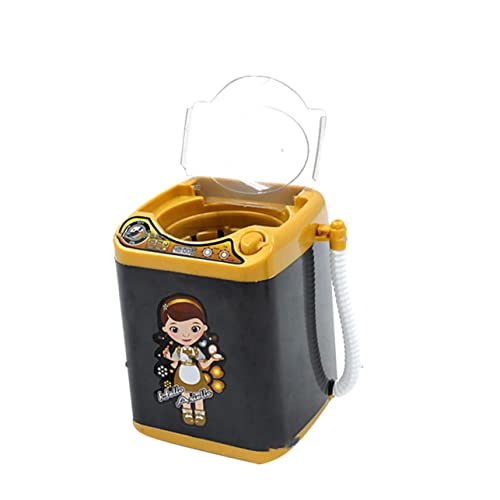 WOONEKY Mini Waschmaschine für Mädchen Simulierte Waschmaschine Rotierend ohne Batterie Kreatives für Rollenspiele und Miniatur Küchenzubehör von WOONEKY