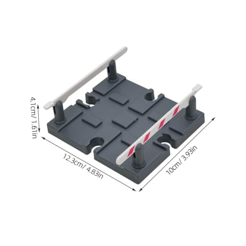 WOONEKY Miniatur Bahngleis Geländer Absperrung Modell aus Stabilem Material Einfach zu Montieren Langlebig und Sicher Geeignet als Zubehör für Spielzeugeisenbahn Bringt Realistische WOONEKY Miniatur Bahngleis Geländer Absperrung Modell aus Stabilem Material Einfach zu Montieren Langlebig und Sicher Geeignet als Zubehör für Spielzeugeisenbahn Bringt Realistische von WOONEKY
