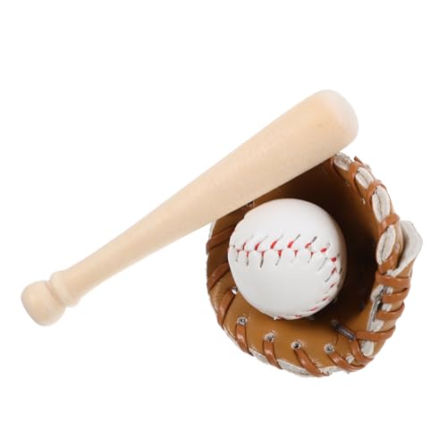 WOONEKY Miniatur Baseball Teiliges DIY Sportdekor für Miniaturhäuser Realistische Baseball Spielzeuge für Kreative Bastelprojekte und Geburtstagsdekoration WOONEKY Miniatur Baseball Teiliges DIY Sportdekor für Miniaturhäuser Realistische Baseball Spielzeuge für Kreative Bastelprojekte und Geburtstagsdekoration von WOONEKY