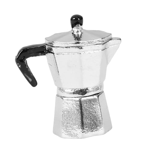 WOONEKY Miniatur Kaffee Topf für Puppenhaus Dekoration Realistische Mini Kaffeekanne für Küchenaccessoires Zubehör für Puppenhaus und Miniaturgärten WOONEKY Miniatur Kaffee Topf für Puppenhaus Dekoration Realistische Mini Kaffeekanne für Küchenaccessoires Zubehör für Puppenhaus und Miniaturgärten von WOONEKY