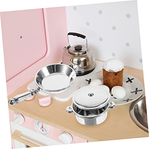 WOONEKY Miniatur Küchenutensilien Teilig Langlebige Küchenaccessoires für Puppenhaus Winzige Kochutensilien Deko Geeignet als Miniaturküche Zubehör für Sammler von WOONEKY