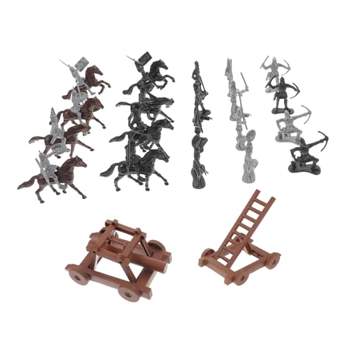 WOONEKY Miniatur Mittelalterliche Soldatenfiguren aus Kleine Kavallerie Modelle für Sandtisch Detailreiche Mini Figuren für Dekoration WOONEKY Miniatur Mittelalterliche Soldatenfiguren aus Kleine Kavallerie Modelle für Sandtisch Detailreiche Mini Figuren für Dekoration von WOONEKY