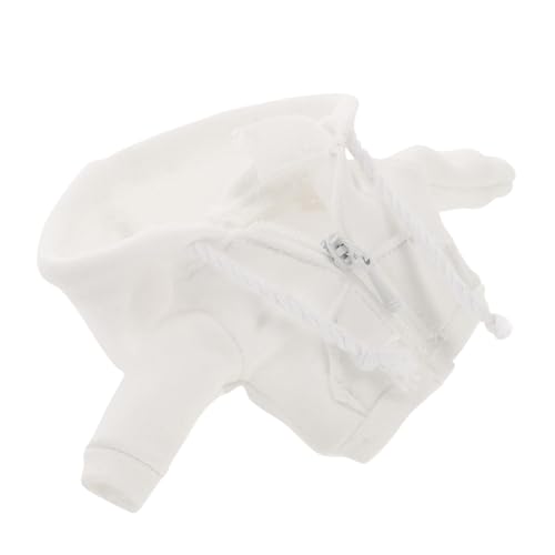 WOONEKY Miniatur Puppenkleidung Kapuzenpullover für Kleine Puppen Süßes Outfit Zubehör für Puppenhäuser für Puppenliebhaber und Sammler von WOONEKY