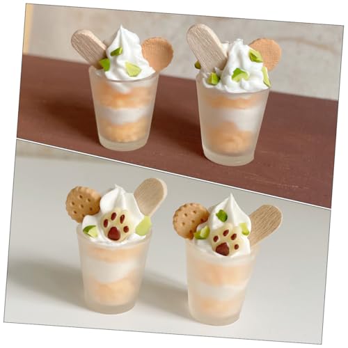 WOONEKY Miniatur Resin Eiscreme Dessert Dekoration Puppenhaus Deko Mini Haus Zubehör Kleine Realistische Miniatur Lebensmittel Ornament WOONEKY Miniatur Resin Eiscreme Dessert Dekoration Puppenhaus Deko Mini Haus Zubehör Kleine Realistische Miniatur Lebensmittel Ornament von WOONEKY