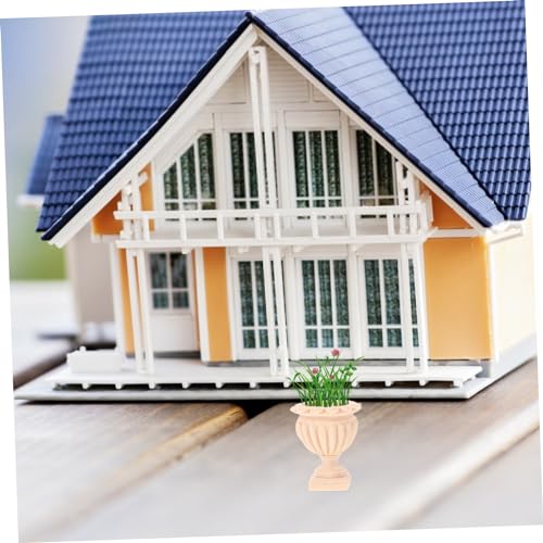 WOONEKY Miniatur Römischer Blumentopf Säulen Deko Abs Pflanzgefäß Puppenhaus Zubehör DIY Mikro Landschaft Kleine Vase für Wohnkultur und Tischdekoration WOONEKY Miniatur Römischer Blumentopf Säulen Deko Abs Pflanzgefäß Puppenhaus Zubehör DIY Mikro Landschaft Kleine Vase für Wohnkultur und Tischdekoration von WOONEKY