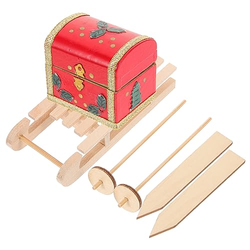 WOONEKY Miniatur Weihnachts Deko Teilig Langlebige Puppenhaus Accessoires aus Sicherem Material Miniatur Schlitten und Hausdekoration für DIY Weihnachtsdeko und Mini Haus Gestaltung WOONEKY Miniatur Weihnachts Deko Teilig Langlebige Puppenhaus Accessoires aus Sicherem Material Miniatur Schlitten und Hausdekoration für DIY Weihnachtsdeko und Mini Haus Gestaltung von WOONEKY