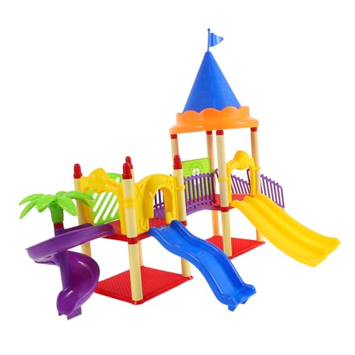 WOONEKY Miniaturrutsche für Puppenhaus für Fantasievolles für Innen und Außenanwendungen Fördert Balance und Koordination Kindergärten und Zuhause Zufällige Farbe WOONEKY Miniaturrutsche für Puppenhaus für Fantasievolles für Innen und Außenanwendungen Fördert Balance und Koordination Kindergärten und Zuhause Zufällige Farbe von WOONEKY