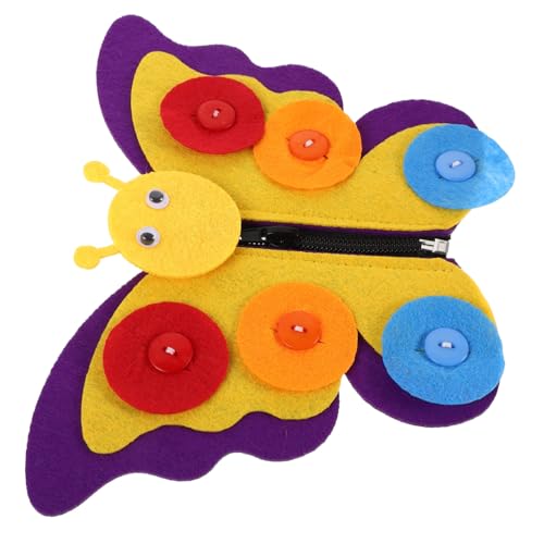 WOONEKY Montessori Zipper und Knopf Bastelset für Motorischer Fähigkeiten und Kreativität für Kindergarten und Zuhause WOONEKY Montessori Zipper und Knopf Bastelset für Motorischer Fähigkeiten und Kreativität für Kindergarten und Zuhause von WOONEKY