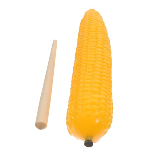 WOONEKY Musikalische Simulierte Mais rassel Langlebiges Orff Instrument Sichere Früchte Shaker Pädagogisches Percussion von Hörsinn und Feinmotorik von WOONEKY