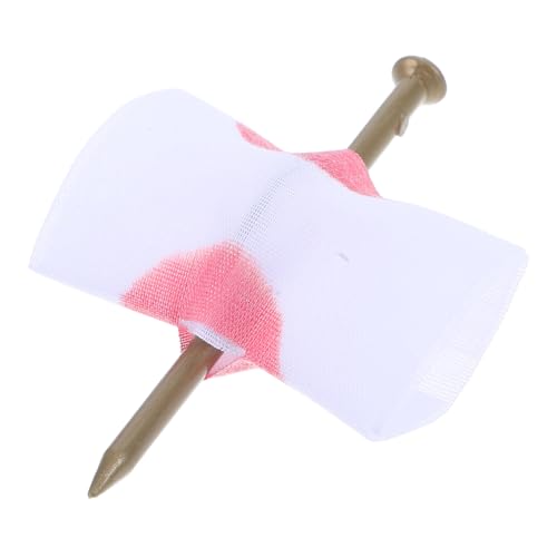 WOONEKY Nagel Durch Finger Streich für Halloween Realistische Prank Requisite für Spannende Scherze und Lustige Tricks Partys von WOONEKY