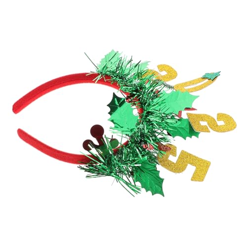 WOONEKY Neujahrs Haarreif Glitzer Stern Stirnband Verstellbar Leicht Für Party Festliche Geburtstags Outfits Mädchen von WOONEKY