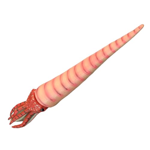 WOONEKY Orthoceras Modell Figur Simulation Tier aus Realistisches Tier Ornament für Unterwasserwelt Dekoration Lustiges Lernspielzeug für Zuhause und Büro von WOONEKY
