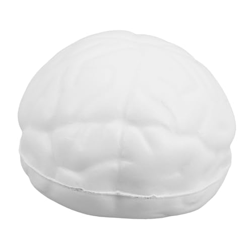 WOONEKY PU Gehirn Stressball Einzigartiges Lustiges Flexibel und Langlebig Handmuskeltrainer und Entspannungsball für Erwachsene von WOONEKY