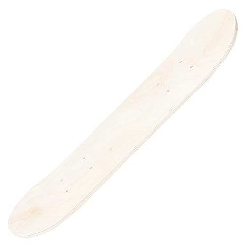 WOONEKY Unlackiertes Skateboard Deck Aus Mehrschichtigem Ahorn Blanko Skateboard für Kinder und Erwachsene Ideal für Graffiti und Kreative Malprojekte Perfekt für Persönliche Kunstgestaltung WOONEKY Unlackiertes Skateboard Deck Aus Mehrschichtigem Ahorn Blanko Skateboard für Kinder und Erwachsene Ideal für Graffiti und Kreative Malprojekte Perfekt für Persönliche Kunstgestaltung von WOONEKY