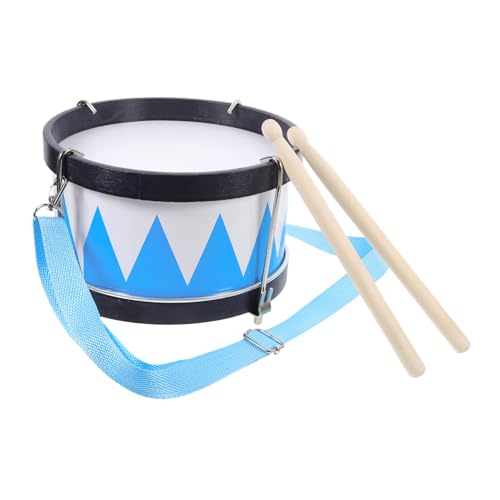 WOONEKY Percussion Instrument Kleiner Snare Drum mit Trommelstöcken Orff Musikinstrument für Jungen und Mädchen Ab Jahren Fördert Motorik und Hand Augen koordination von WOONEKY