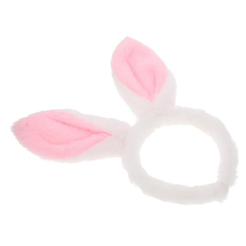 WOONEKY Plüsch Bunny Ohren Haarreif Weiches Stirnband für Erwachsene Karneval Kostüm Accessoire Ostern Party WOONEKY Plüsch Bunny Ohren Haarreif Weiches Stirnband für Erwachsene Karneval Kostüm Accessoire Ostern Party von WOONEKY