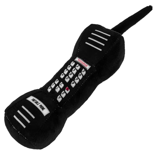 WOONEKY Plüsch Handy Realistische Große Plüschpuppe im Retro Design für Fotorequisiten Dekoration für Zuhause von WOONEKY