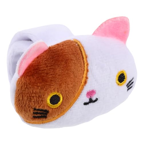 WOONEKY Plüsch Katzen Slap Armband Tiermotiv Handgelenk Band für Geburtstagsfeiern und Dekoration Leicht und Bequem zu Tragen Katzen Themen Accessoire WOONEKY Plüsch Katzen Slap Armband Tiermotiv Handgelenk Band für Geburtstagsfeiern und Dekoration Leicht und Bequem zu Tragen Katzen Themen Accessoire von WOONEKY
