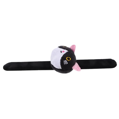WOONEKY Plüsch Katzenkopf Slap Armband Tierisches Handgelenkspielzeug für Partys Weiche Armbänder für oder Deko für Feiern WOONEKY Plüsch Katzenkopf Slap Armband Tierisches Handgelenkspielzeug für Partys Weiche Armbänder für oder Deko für Feiern von WOONEKY