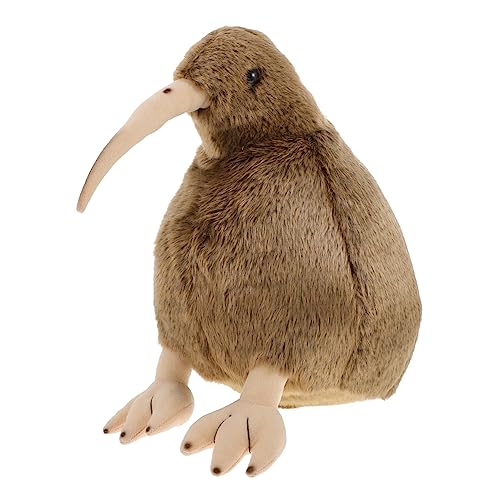 WOONEKY Plüsch Kiwi Vogel Stofftier Kuscheltier aus Langlebiger PP Baumwolle Dekoratives Tier für Sofa Schlafzimmer Büro für Haustiere und Deko WOONEKY Plüsch Kiwi Vogel Stofftier Kuscheltier aus Langlebiger PP Baumwolle Dekoratives Tier für Sofa Schlafzimmer Büro für Haustiere und Deko von WOONEKY