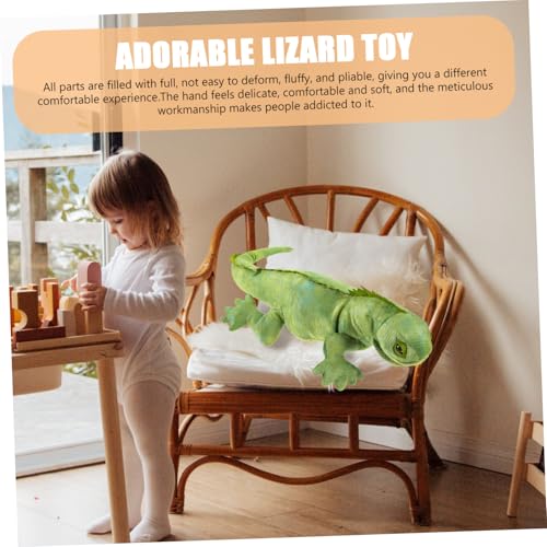 WOONEKY Plüsch Leguan Kuscheltier Sanftes Stofftier für Farbwechsel Chamäleon Plüschtier Niedliches Schmusetier für Junge Mädchen Waschbar und Angenehm Sanft Deko für Kinderzimmer WOONEKY Plüsch Leguan Kuscheltier Sanftes Stofftier für Farbwechsel Chamäleon Plüschtier Niedliches Schmusetier für Junge Mädchen Waschbar und Angenehm Sanft Deko für Kinderzimmer von WOONEKY