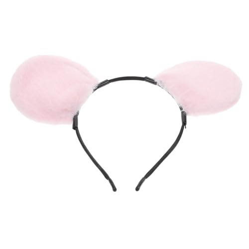 WOONEKY Plüsch Mausohren Stirnband Kuscheliges Tierkostüm accessoire für Frauen und Mädchen Sicheres Langlebiges Kopfband für Halloween Cosplay Festival und Party WOONEKY Plüsch Mausohren Stirnband Kuscheliges Tierkostüm accessoire für Frauen und Mädchen Sicheres Langlebiges Kopfband für Halloween Cosplay Festival und Party von WOONEKY