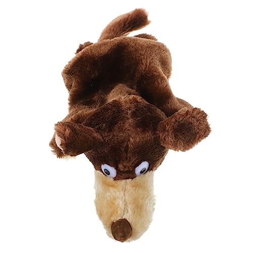 WOONEKY Plüsch Tier Handpuppe Wolf Interaktives für Eltern Junge Mädchen Geschichtenerzählen Kreative Puppen für Vorschule von Kommunikation und Vorstellungskraft WOONEKY Plüsch Tier Handpuppe Wolf Interaktives für Eltern Junge Mädchen Geschichtenerzählen Kreative Puppen für Vorschule von Kommunikation und Vorstellungskraft von WOONEKY