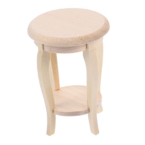 WOONEKY Puppenhaus Hocker Holzmodell für Kreative Dekoration Wohn Schlaf und Nähzimmer und Realistisch für Fantasie WOONEKY Puppenhaus Hocker Holzmodell für Kreative Dekoration Wohn Schlaf und Nähzimmer und Realistisch für Fantasie von WOONEKY