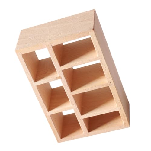 WOONEKY Puppenhaus Möbel Dekorativer Schrank für Wohn und Schlafzimmer Langlebig und Detailgetreu für DIY Puppenhaus Dekoration WOONEKY Puppenhaus Möbel Dekorativer Schrank für Wohn und Schlafzimmer Langlebig und Detailgetreu für DIY Puppenhaus Dekoration von WOONEKY