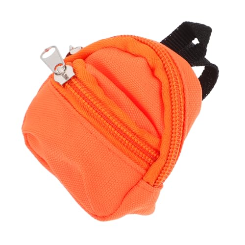 WOONEKY Puppenrucksack Schultasche für Puppen Dekoration für Mini Häuser Strapazierfähiges Stoffmaterial für Bastelarbeiten und Kreative Projekte von WOONEKY