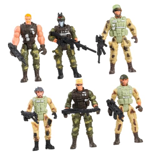 WOONEKY Realistische Figur Kinder Soldaten Spielzeug Spielzeug Lebensechte Für Fantasievolles Spielen Zufälliger Stil WOONEKY Realistische Figur Kinder Soldaten Spielzeug Spielzeug Lebensechte Für Fantasievolles Spielen Zufälliger Stil von WOONEKY