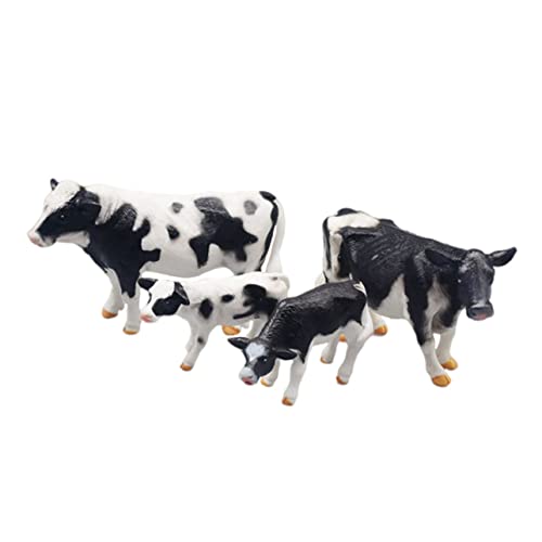 WOONEKY Realistische Kuh Modelle Detailgetreue Simulation Tierfiguren Kompaktes für Kreatives Lernspielzeug für Jungen und Mädchen WOONEKY Realistische Kuh Modelle Detailgetreue Simulation Tierfiguren Kompaktes für Kreatives Lernspielzeug für Jungen und Mädchen von WOONEKY