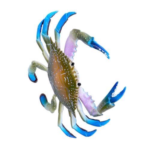 WOONEKY 1stück Bunter Krabben-Spielzeug Aus Kunststoff Realistisches Meeresorganismus-dekorationsspielzeug Für Lernspielzeug Kreativität Und Kognition Für Aquarien WOONEKY 1stück Bunter Krabben-Spielzeug Aus Kunststoff Realistisches Meeresorganismus-dekorationsspielzeug Für Lernspielzeug Kreativität Und Kognition Für Aquarien von WOONEKY