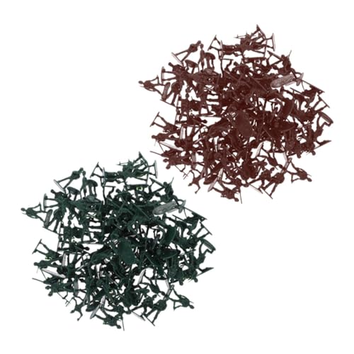 WOONEKY Realistische Plastikfiguren für Grüne und Rote Miniatur Soldaten für Sandkastenspiele und Kreative Aktivitäten WOONEKY Realistische Plastikfiguren für Grüne und Rote Miniatur Soldaten für Sandkastenspiele und Kreative Aktivitäten von WOONEKY