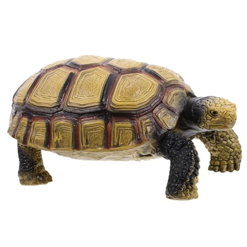 WOONEKY Realistische Schildkrötenfigur aus Kunststoff Landlebewesen Modell für Lernspielzeug und Dekoration Bildungsprojekte und Tier Themenpartys WOONEKY Realistische Schildkrötenfigur aus Kunststoff Landlebewesen Modell für Lernspielzeug und Dekoration Bildungsprojekte und Tier Themenpartys von WOONEKY