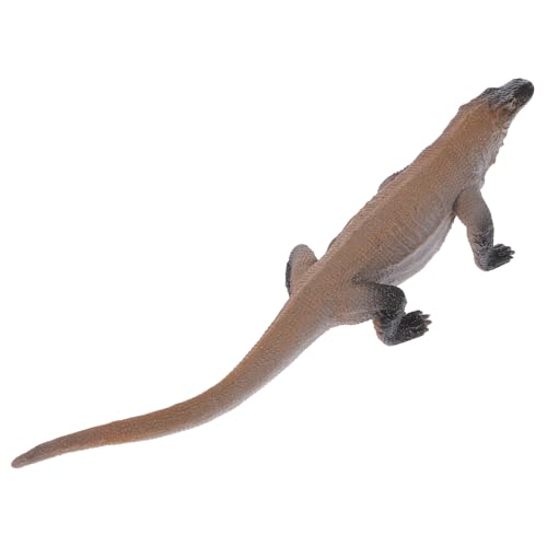 WOONEKY Realistische Simulation Eidechsen Figur Kunststoff Reptilien Modell Lebensecht Garten Dekoration und Scherzartikel Detailgetreue Haltung von WOONEKY