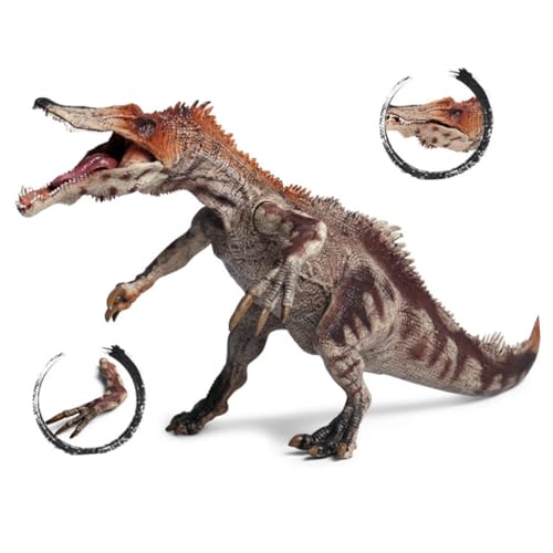 WOONEKY Realistisches Baryonyx Dinosaurier Modell aus Solidem Kunststoff Pädagogisch für Stabile Figur als Geburtstagsgeschenk und Dekoratives Sammlerstück WOONEKY Realistisches Baryonyx Dinosaurier Modell aus Solidem Kunststoff Pädagogisch für Stabile Figur als Geburtstagsgeschenk und Dekoratives Sammlerstück von WOONEKY