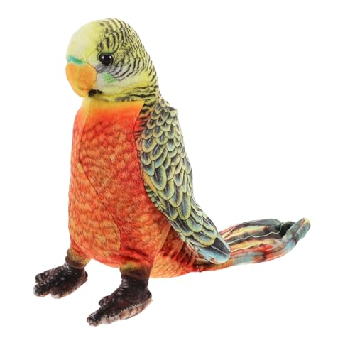 WOONEKY Realistisches Papagei Plüschspielzeug Weiches Kuscheltier für Niedliche Vogel Dekoration Perfektes zum Geburtstag Lebendige Farben und Hochwertige Materialien WOONEKY Realistisches Papagei Plüschspielzeug Weiches Kuscheltier für Niedliche Vogel Dekoration Perfektes zum Geburtstag Lebendige Farben und Hochwertige Materialien von WOONEKY